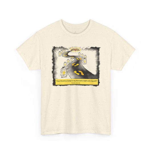 Lamp Unto My Feet — Psalm 119:105 Tee