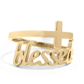 Blessed Adjustable Ring — Isaiah 41:10