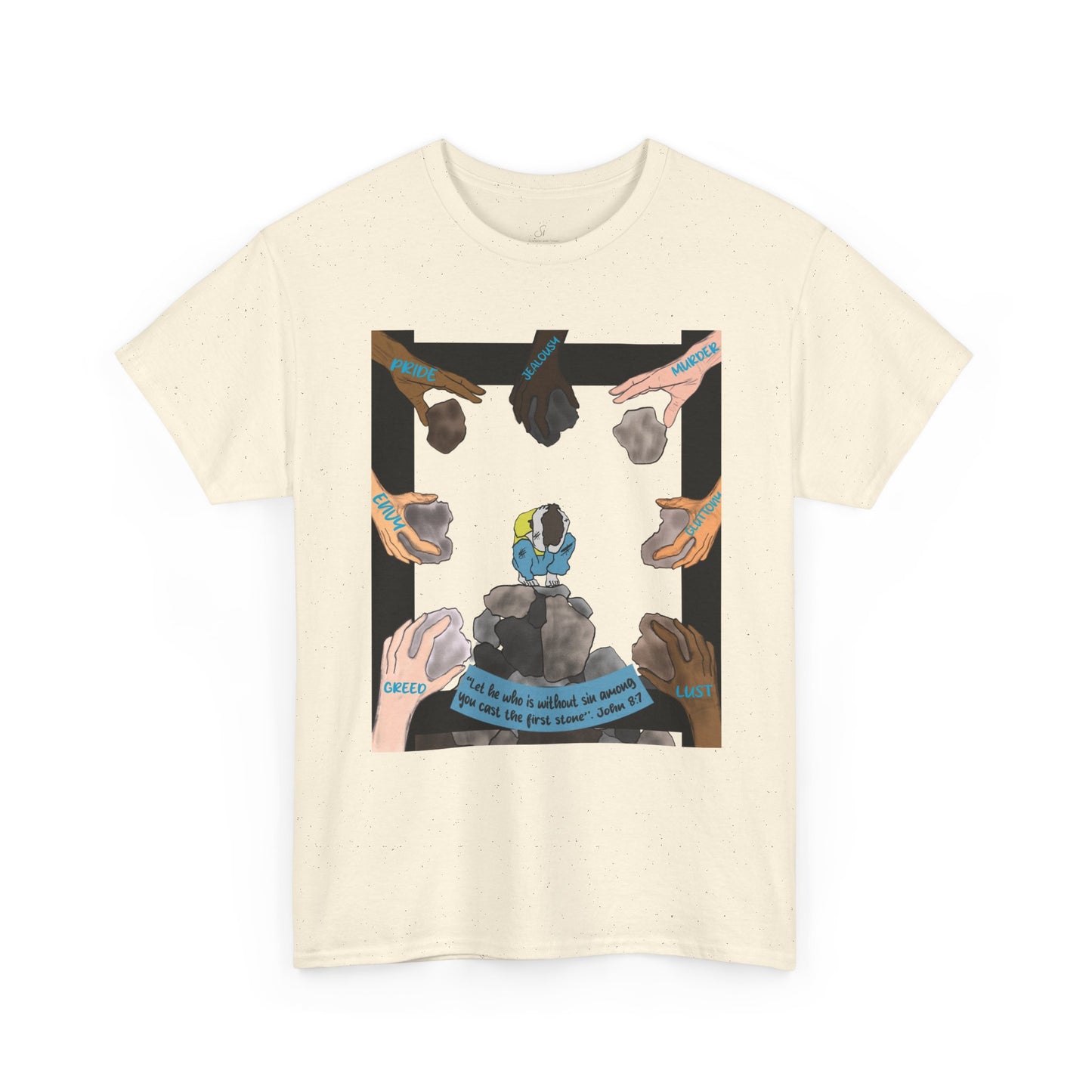 Without Sin — John 8:7 Tee