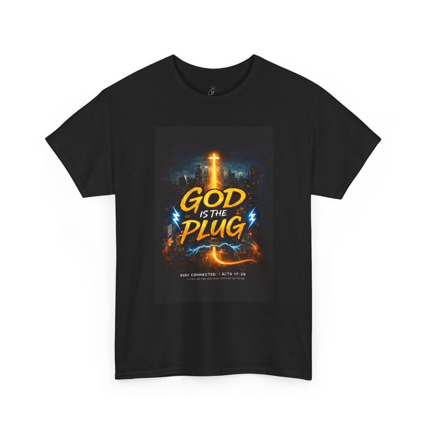 Stay Connected — Acts 17:28 Tee