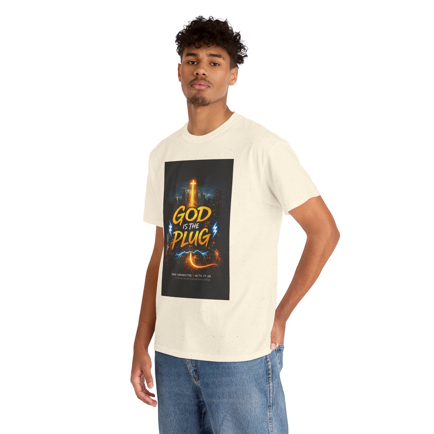 Stay Connected — Acts 17:28 Tee