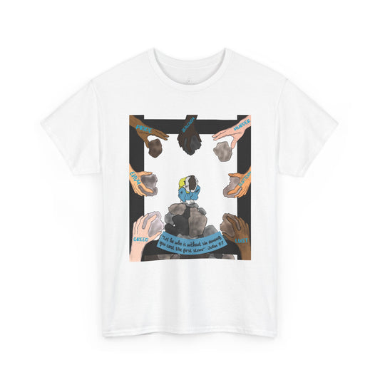 Without Sin — John 8:7 Tee