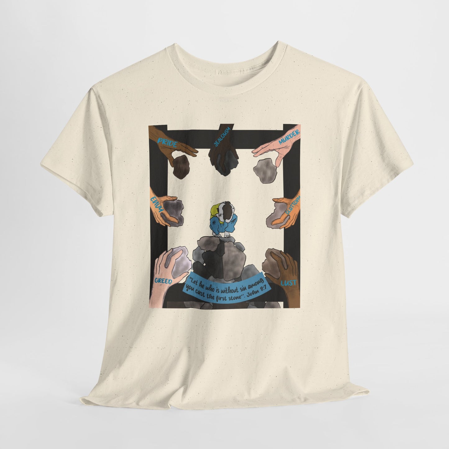 Without Sin — John 8:7 Tee