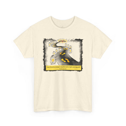 Lamp Unto My Feet — Psalm 119:105 Tee