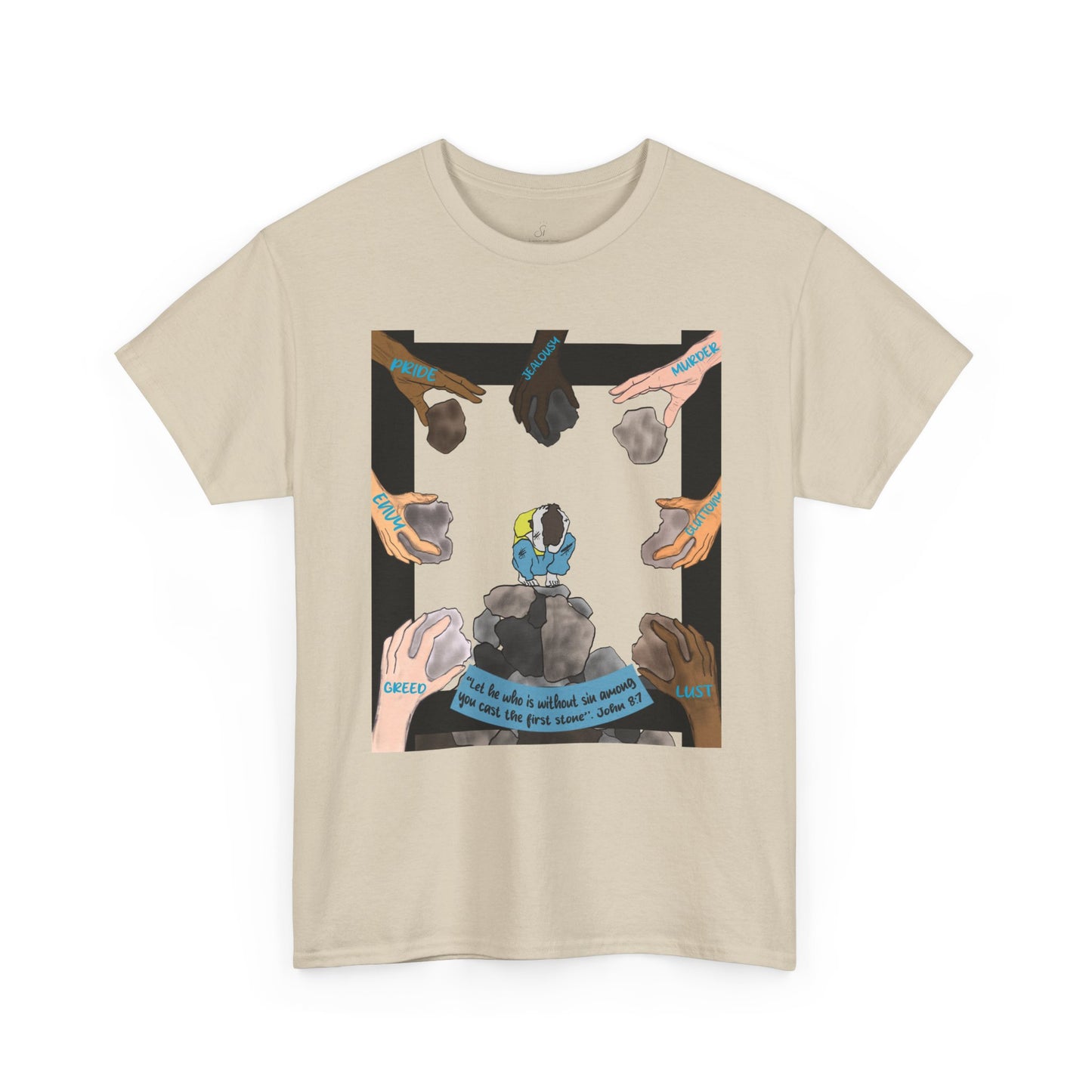 Without Sin — John 8:7 Tee
