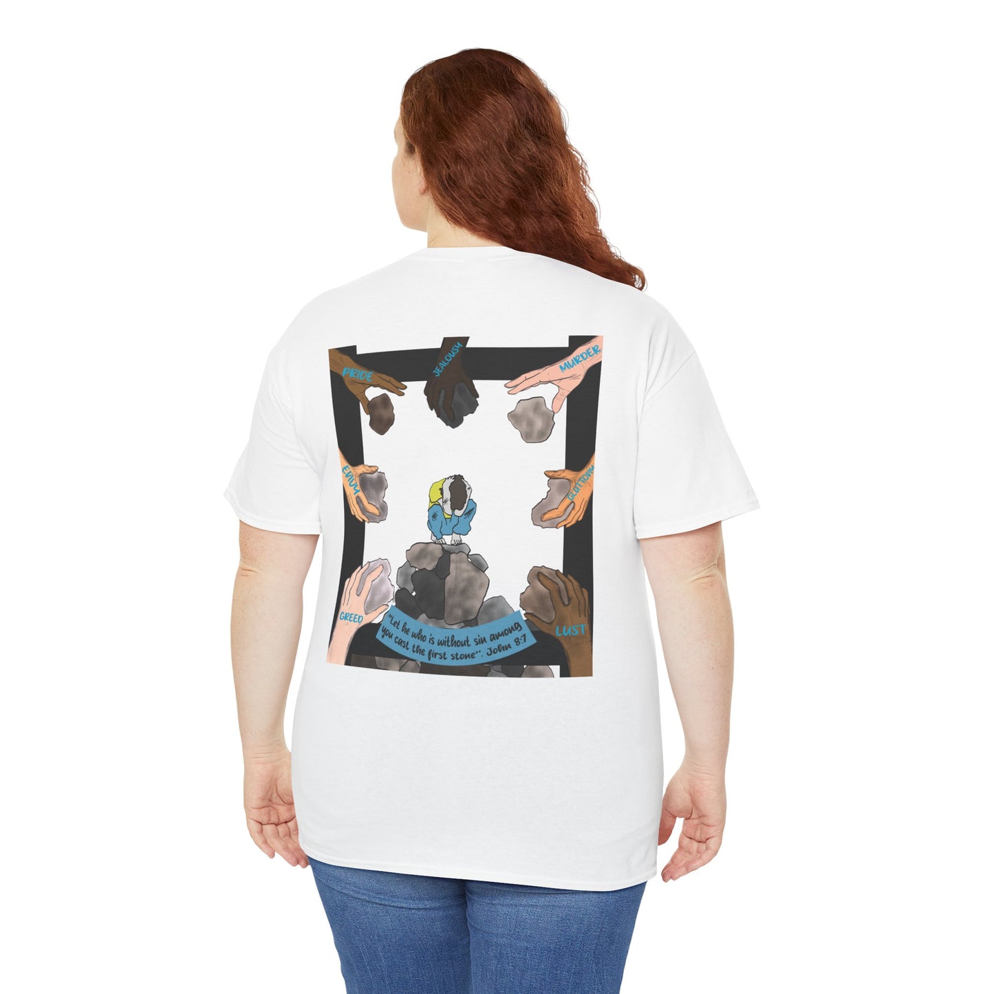 Without Sin — John 8:7 Tee