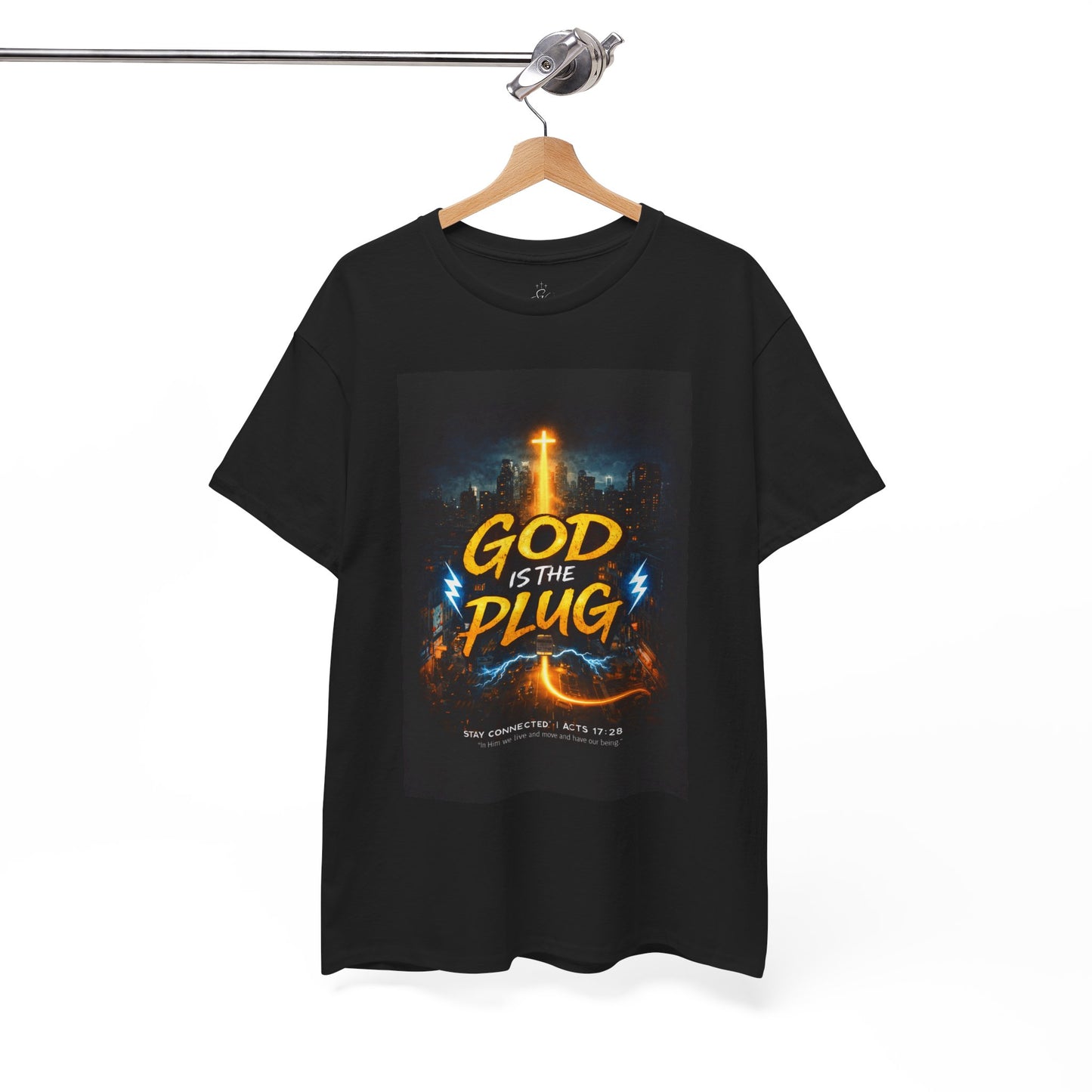Stay Connected — Acts 17:28 Tee