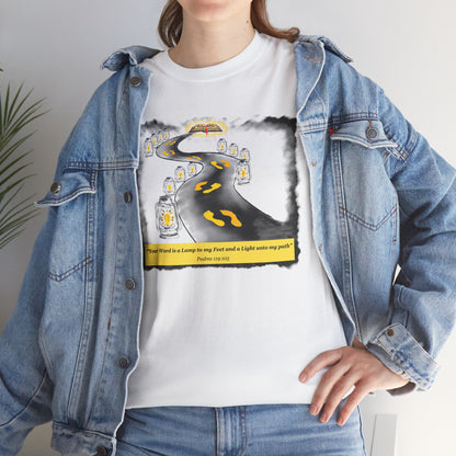 Lamp Unto My Feet — Psalm 119:105 Tee