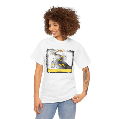 Lamp Unto My Feet — Psalm 119:105 Tee