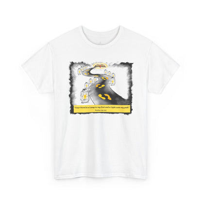 Lamp Unto My Feet — Psalm 119:105 Tee