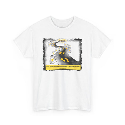 Lamp Unto My Feet — Psalm 119:105 Tee