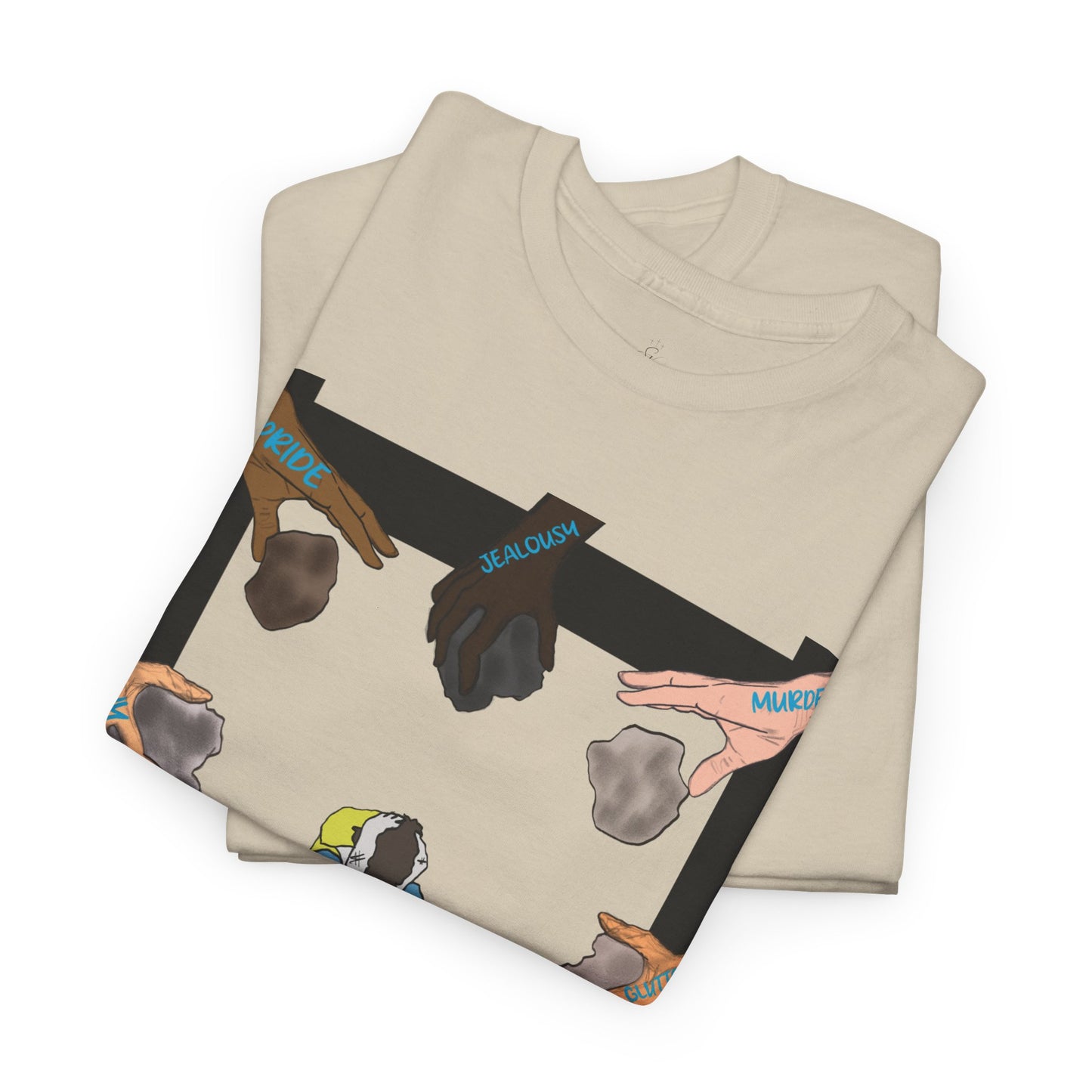 Without Sin — John 8:7 Tee